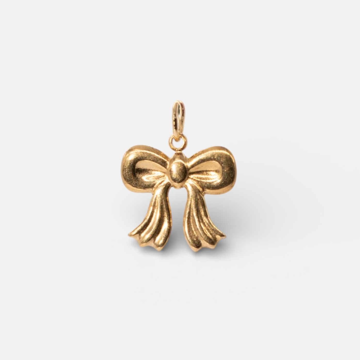 Bow Charm Gold