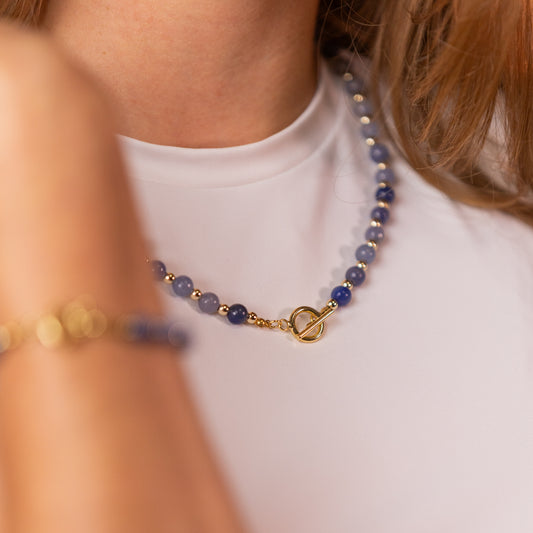Flow Necklace Gold