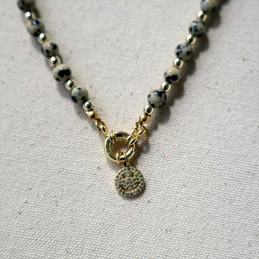 Smiley Charm Gold