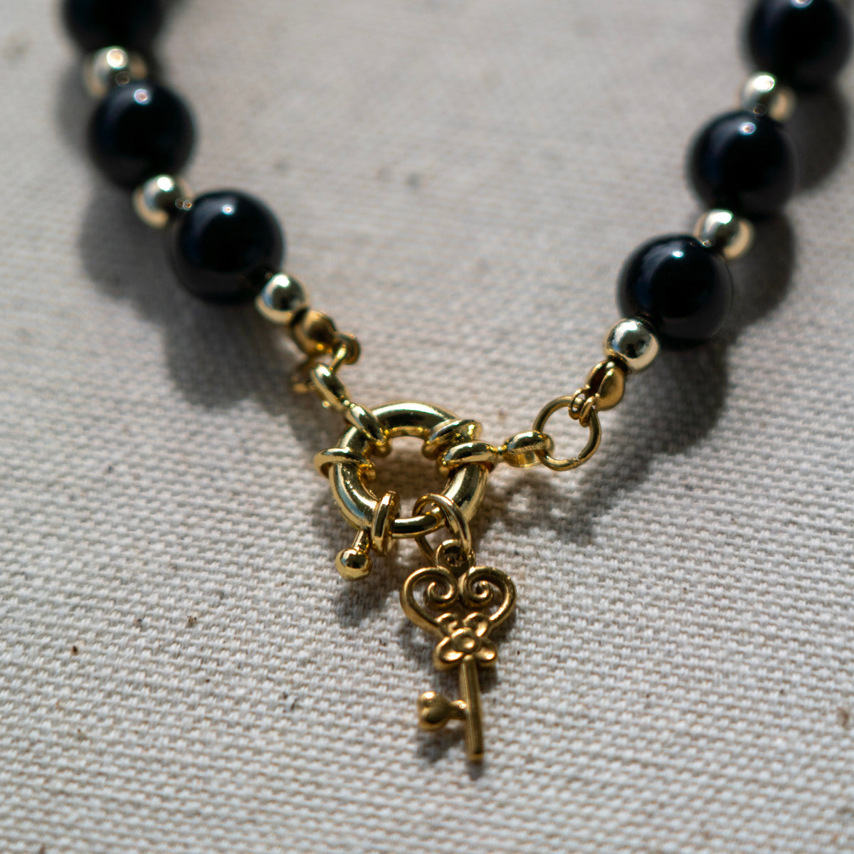 Key to your Heart Charm Gold