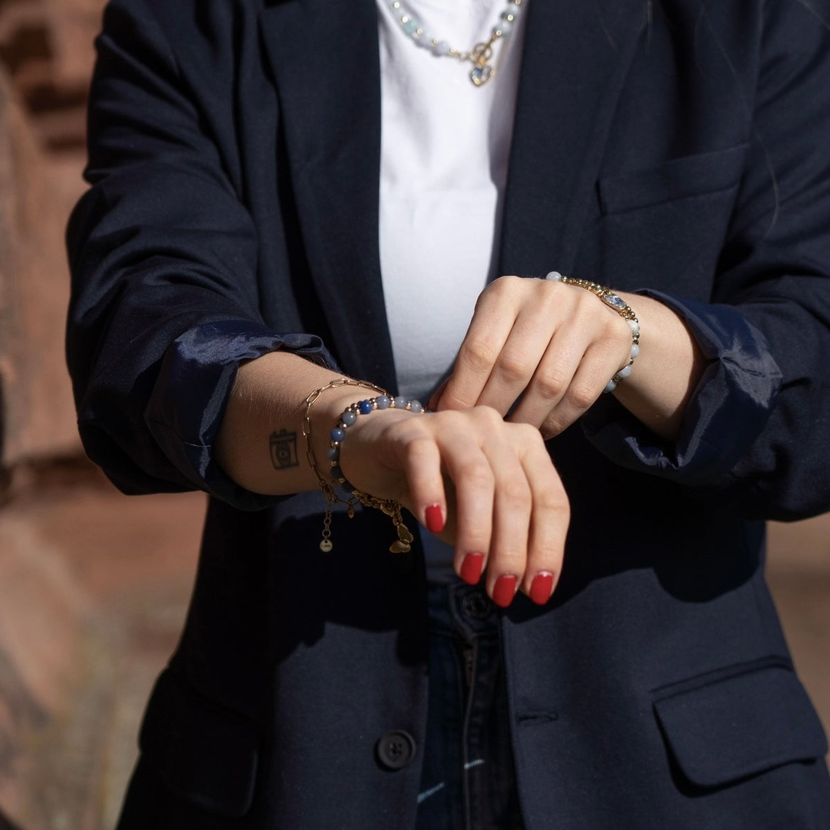 Flow Bracelet Gold